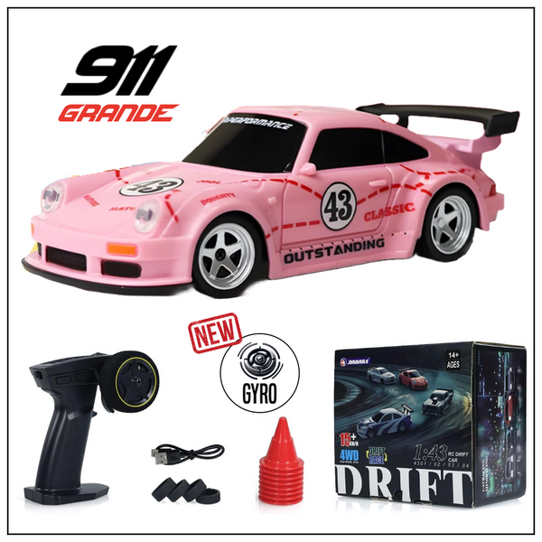 Driftoys 1:43 RC Drift Car – 911 Grande