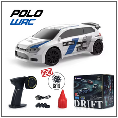 Driftoys 1:43 RC Drift Car – Polo WRC